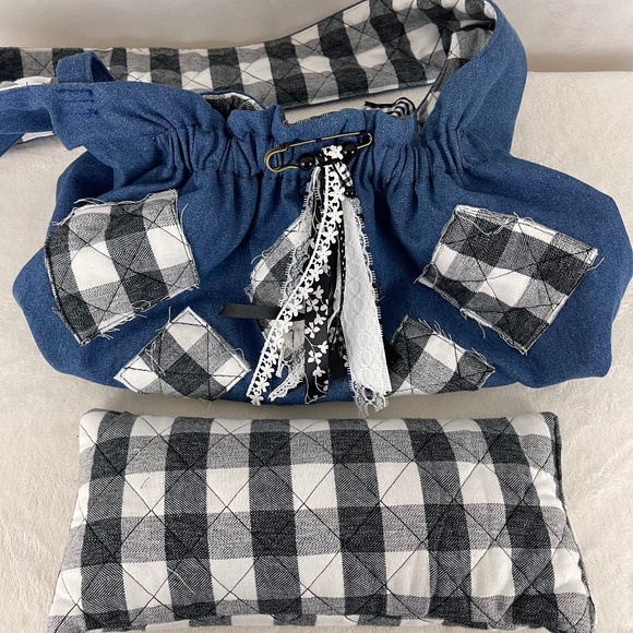 DESIGNER "FURBABY" TOTE CARRIER (NWOT) HANDMADE - Picture 5 of 11